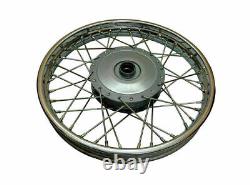 Royal Enfield Complete 19 Front Wheel Rim 40 Holes With Drum Plate