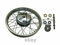 Royal Enfield Complete 19 Inches Front Wheel Rim 40 Holes With Drum Plate