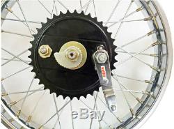 Royal Enfield Complete Front And Rear Half Width Wheel Assembly