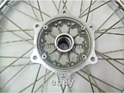 Royal Enfield Complete Front Disc Brake Wheel Rim With Disc Brake Kit Assembly