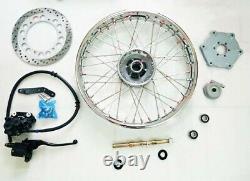 Royal Enfield Complete Front & Rear Wheel + Front Wheel Disc Brake Kit Assembly