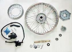Royal Enfield Complete Front Wheel Disc Brake Model With Disc Brake Kit Assembly