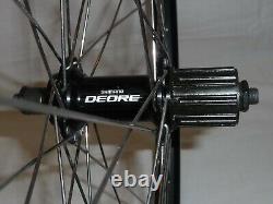 Ryde Zac 2000/Shimano Deore 26 rim brake hybrid/MTB wheels. 36 spoke version