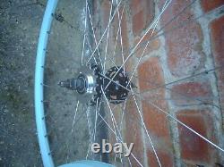 Ryde Zac2000 Celeste 36h Track Wheels, Aci Spokes, Flip Flop