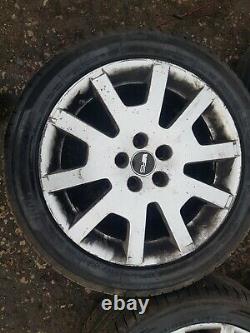 Skoda Fabia Mk1 Vrs 16 Complete Set Alloy Wheels & Tyres 215/45r16