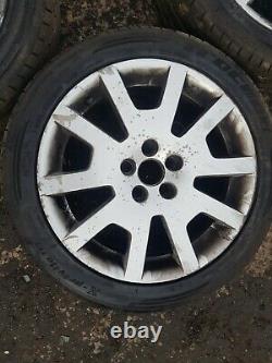 Skoda Fabia Mk1 Vrs 16 Complete Set Alloy Wheels & Tyres 215/45r16