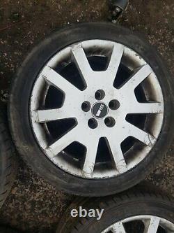 Skoda Fabia Mk1 Vrs 16 Complete Set Alloy Wheels & Tyres 215/45r16