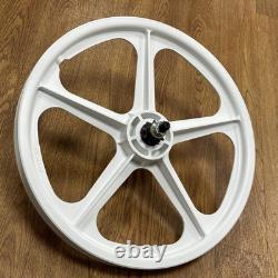 Skyway Tuff Mag Wheels Cassette 9T Pair Front/Back Old New School BMX