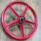 Skyway Tuff Mag Wheels Cassette 9t Pair Front/back Old New School Bmx
