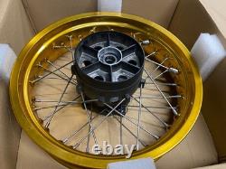 Suzuki DL 800 DE V-Strom Rear Wheel complete Rim Hub spokes spacer DL800 800DE