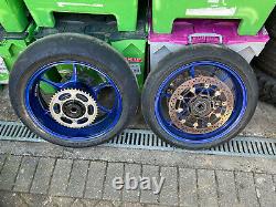 Suzuki Gsxr1000 L7 L9 Wheels Rims 2017 2020 Complete With Brake Discs Blue