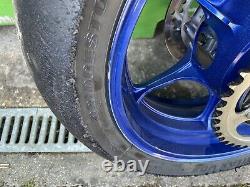 Suzuki Gsxr1000 L7 L9 Wheels Rims 2017 2020 Complete With Brake Discs Blue