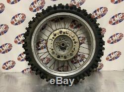 Suzuki Rm 125 1998 Rear Wheel Complete Hub Rim Tyre #2239