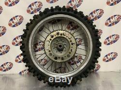 Suzuki Rm 125 1998 Rear Wheel Complete Hub Rim Tyre #2239