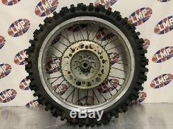 Suzuki Rm 125 1998 Rear Wheel Complete Hub Rim Tyre #2239