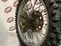 Suzuki Rm 125 1998 Rear Wheel Complete Hub Rim Tyre #2239