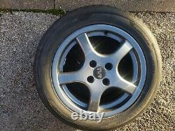 TVR Chimaera anthracite Imola wheels set complete with new tyres