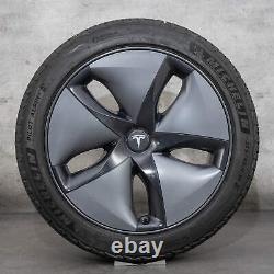 Tesla 18 inch rims Model 3 Aero winter tires winter complete wheels 1044221-00-B