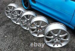 Toyota Celica T Sport Wheels OEM 17 5x100pcd 5 wheels Complete Set