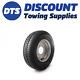 Trailer Silver Wheel Rim & Tyre Complete 145r10 8 Ply 500kgs 4 X 5.5 Inch Pcd X1