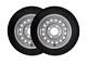 Trailer Wheel Rim And Tyre Complete 155/70r13 4x130mm Pcd Silver Erde Daxara X2