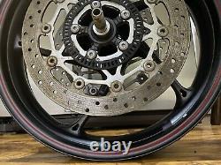 Triumph Street Triple 765 Rs Front Wheel Rim Discs Complete Oem 20-21 2020-2021