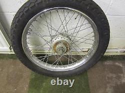 Triumph Trident T150 Front Wheel Complete With Dunlop Tt100