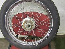 Triumph Trident T150 Front Wheel Complete With Dunlop Tt100