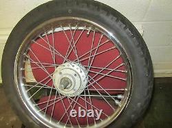 Triumph Trident T150 Front Wheel Complete With Dunlop Tt100