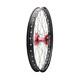 Tusk Impact Complete Wheel Front 21 X 1.60 Black Rim/silver Spoke/red Hub 0