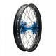 Tusk Impact Complete Wheel Rear 18 X 2.15 Black Rim/silver Spoke/blue Hub