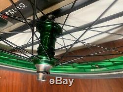 Used Profile Wheelset Hubs Green Mini Revenge Rims Complete Wheels Bike 1bmx