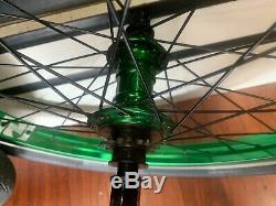 Used Profile Wheelset Hubs Green Mini Revenge Rims Complete Wheels Bike 1bmx