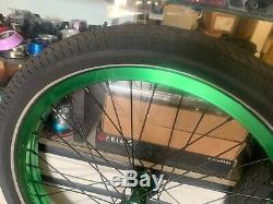 Used Profile Wheelset Hubs Green Mini Revenge Rims Complete Wheels Bike 1bmx