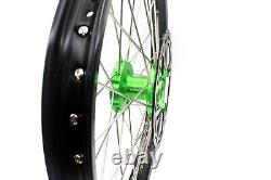 VMX 21/18 Complete Enduro Wheels Fit KAWASAKI KX250F KX450F 2006-2014 250MM Disc