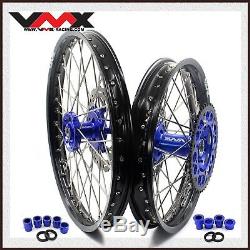 VMX 21/18 Complete Enduro Wheels Rims Set For Yamaha Wr250f 01-19 Wr450f 03-18