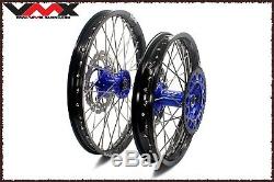 VMX 21/18 Complete Enduro Wheels Rims Set For Yamaha Wr250f 01-19 Wr450f 03-18