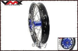 VMX 21/18 Complete Enduro Wheels Rims Set For Yamaha Wr250f 01-19 Wr450f 03-18