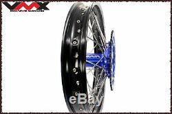 VMX 21/18 Complete Enduro Wheels Rims Set For Yamaha Wr250f 01-19 Wr450f 03-18
