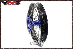 VMX 21/18 Complete Enduro Wheels Rims Set For Yamaha Wr250f 01-19 Wr450f 03-18