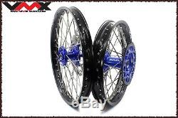 VMX 21/18 Complete Enduro Wheels Rims Set For Yamaha Wr250f 01-19 Wr450f 03-18