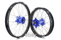 VMX 21 18 Complete Wheels Rim Fit Husqvarna TE TC FE FC 250 350 2014-2022 Blue