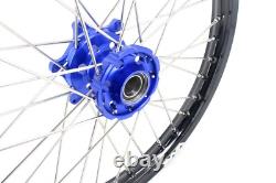 VMX 21 18 Complete Wheels Rim Fit Husqvarna TE TC FE FC 250 350 2014-2022 Blue