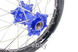 VMX 21 18 Complete Wheels Rim Fit Husqvarna TE TC FE FC 250 350 2014-2022 Blue