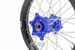 VMX 21 18 Complete Wheels Rim Fit Husqvarna TE TC FE FC 250 350 2014-2022 Blue