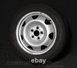 VW T6 Winter Complete Wheel Dunlop Spare Tyre Steel Rim 215 60 R17 Ca 0 5/32in