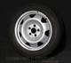 Vw T6 Winter Complete Wheel Dunlop Spare Tyre Steel Rim 215 60 R17 Ca 0 5/32in