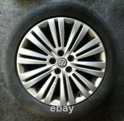 Vauxhall Astra J Complete 20 Spoke Alloy Wheel Set 215/50/r17 Refm4 Petrol