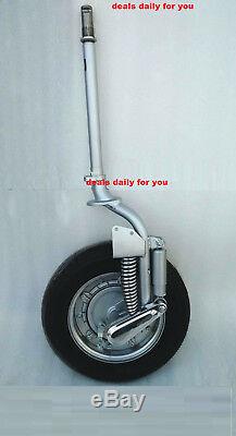 Vespa Vlb 10 Inches Front Fork Complete With Wheel Rim & Tyre +tube Size 3x50x10