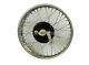 Vintage 19 Rear Wheel Rim Complete & Spokes Half Width Hub Bsa Norton Enfield